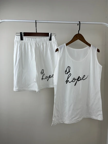 ست تاپ و شلوارک hope