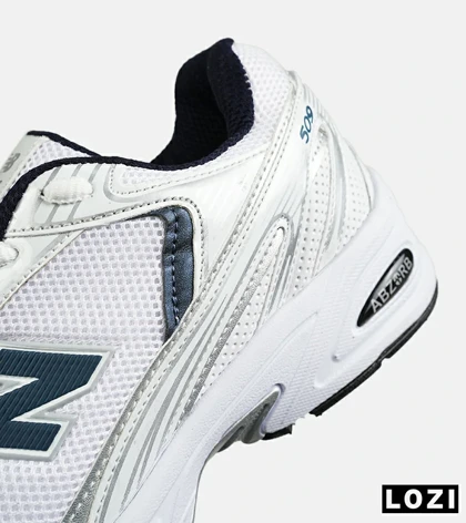 کفش کتانی مردانه و زنانه سفید طوسی New Balance 509 مدل 8198