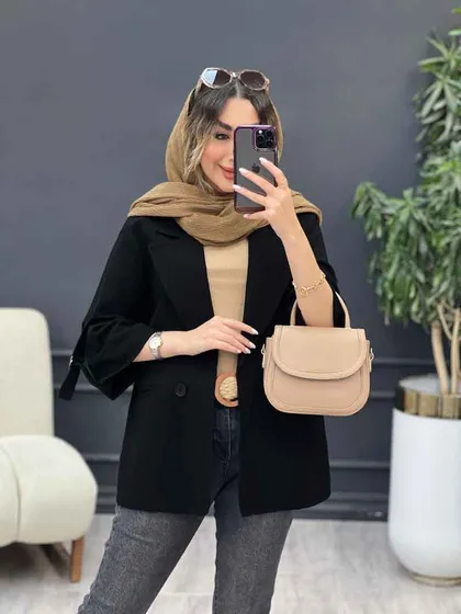 مانتو آستین سگک الیکا