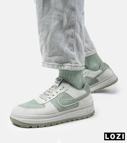 کفش کتانی مردانه و زنانه سبز NIKE AIR FORCE