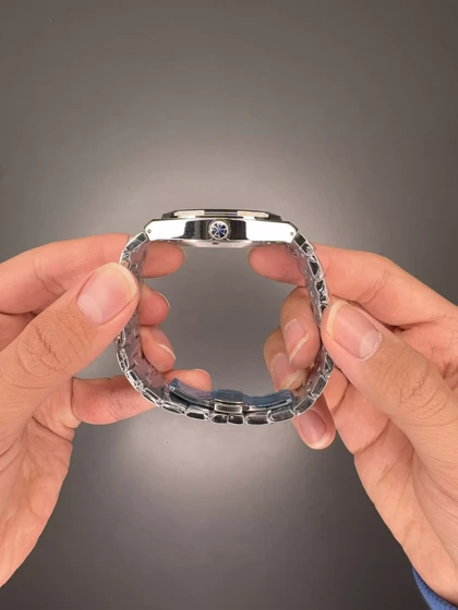 ساعت مچی وشرون کنستانتن اتوماتیک بند سیلور صفحه سفید Vacheron Constantin