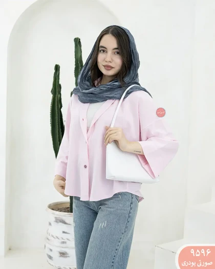 شومیز باکسی پارمیس 9596