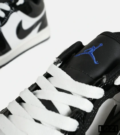 کفش کتانی مردانه سفید مشکی نایک NIKE jordan 1