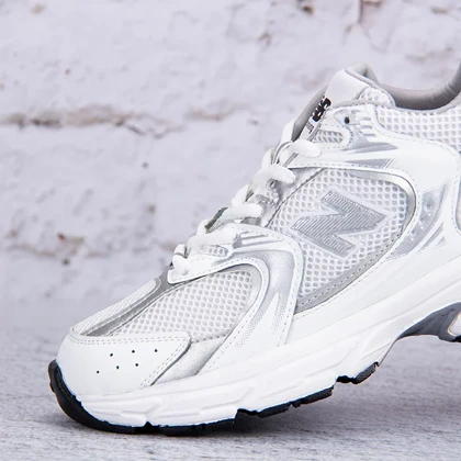 نیوبالانس 530 سفید نقره ای (New Balance 530)