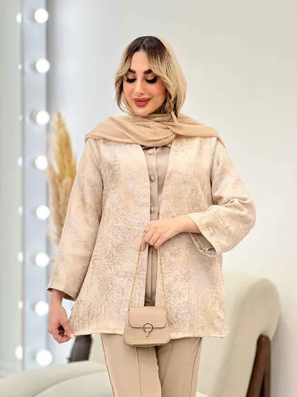 مانتو ژاکارد شاین