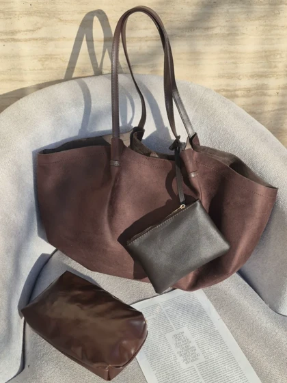 کیف اچ اند ام گلدونی 3498