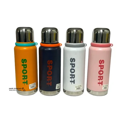 فلاسک استیل ویبن 680 میل طرح sport