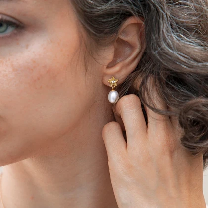 گوشواره بهار کوچک _ Bahar Earrings small
