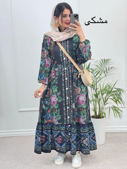 پیراهن دکمه دار ناتالی