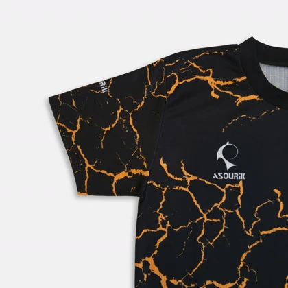 ست لباس و شورت ورزشی طرح مذاب