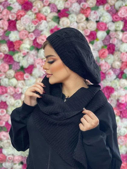 شال و کلاه بافت حصیری