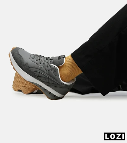 کفش کتانی مردانه خاکستری ASICS gel extreme 33