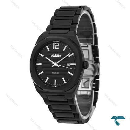ساعت مچی الکسا A0084 مردانه مشکی Alexa-8362-G