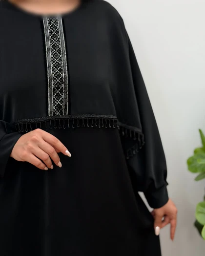 مانتو عبایی الیزه مدل آیلا