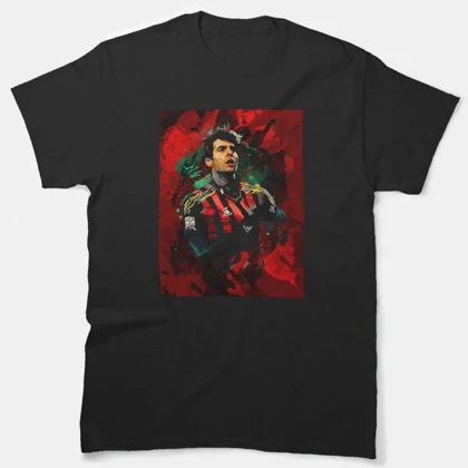 تیشرت لانگ ورزشی آ.ث میلان | تیشرت لانگ Ac milan طرح Ricardo Kaka Classic کد 146647