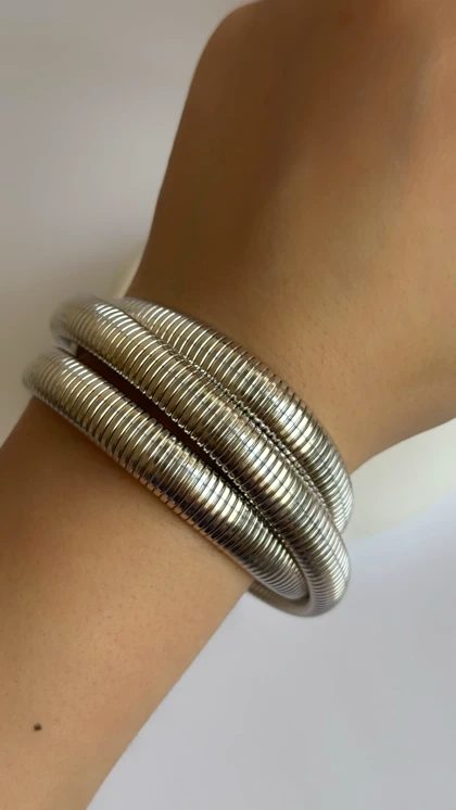 Silver bracelet