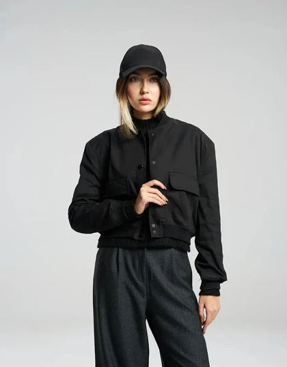 کراپ یقه خلبانی