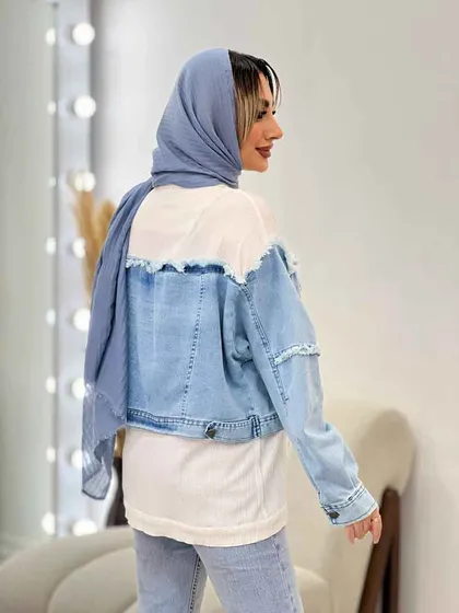 شومیز جین ترکیبی
