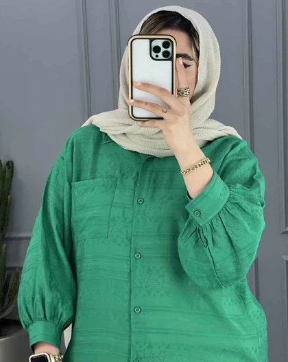 شومیز کتیبه (41) کد3644