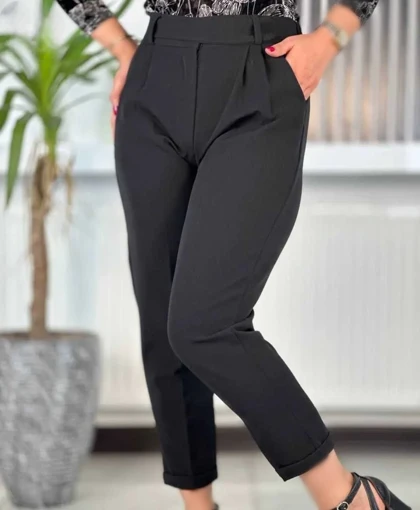 شلوار مام دمپا پاکتی گاباردین ترک کد 30164