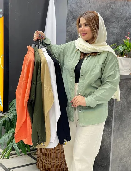 کت کتان لیانا کد : 100329B