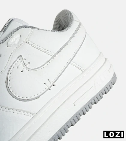 کفش مردانه و زنانه سفید طوسی NIKE AIR FORCE مدل 7652