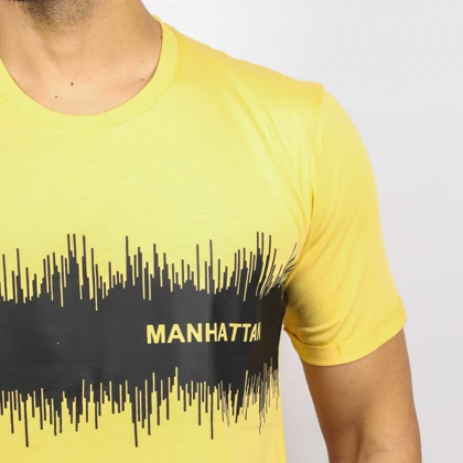 تیشرت آستین کوتاه چاپی مردانه سیزر مدل 155118124