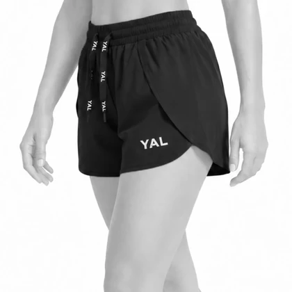 شلوارک ورزشی زنانه یل مدل CN-Yal-26069 مشکی