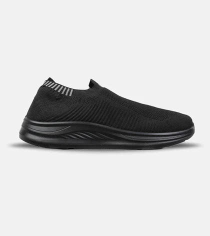 کتانی طبی بدون بند مشکی اسکیچرز Go WALK مدل 9529 راحتی و استایل اسپرت مردانه و زنانه