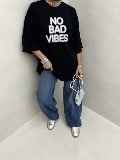 تیشرت NO-BAD-VIBES
