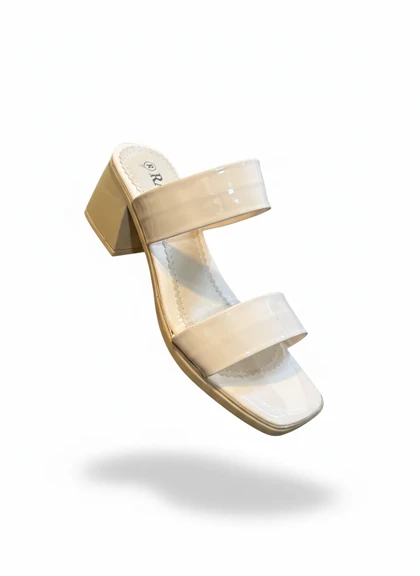 صندل مجلسی زنانه رایکا مدل 2بند کرم