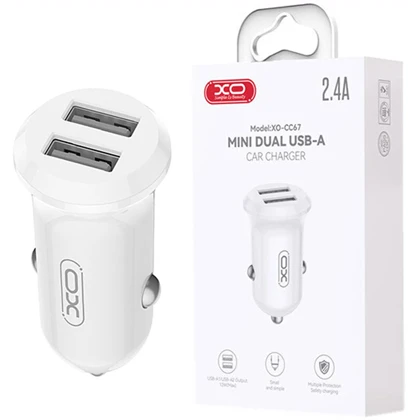 شارژر فندکی فست شارژ ایکس او XO مدل CC67 توان 12 وات