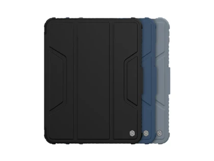 کاور کلاسوری بامپردار آیپد 10 و 10.9نیلکین Nillkin Apple iPad 10/10.9 2022 Bumper Leather Case Pro