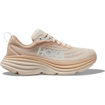 کتانی هوکا طلایی و قهوه‌ای مدل 8 hoka bondi مردانه کد 272243
