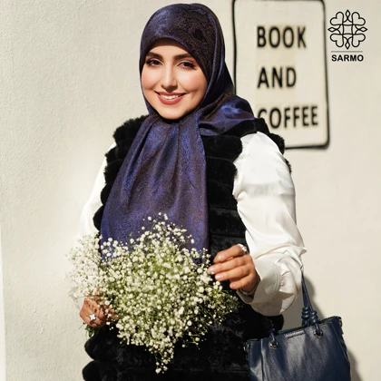 روسری ژاکارد رونا پوست ماری