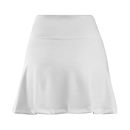 دامن کشاله دار تنیسی مدل SRN-6117 سفید