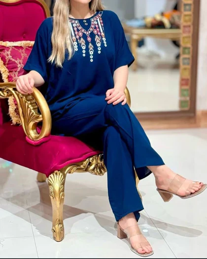 ست بلوز شلوار گوزل 2042