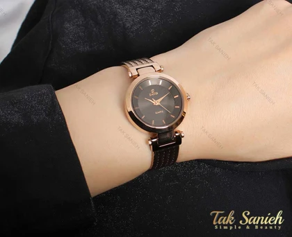 ساعت داتیس زنانه رزگلد النگویی Datis-3742-L