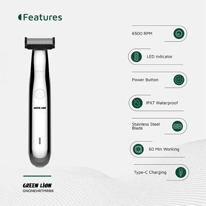 ماشین اصلاح شارژی گرین لاین Green Lion اصل مدل GL-TM33 چندکاره
