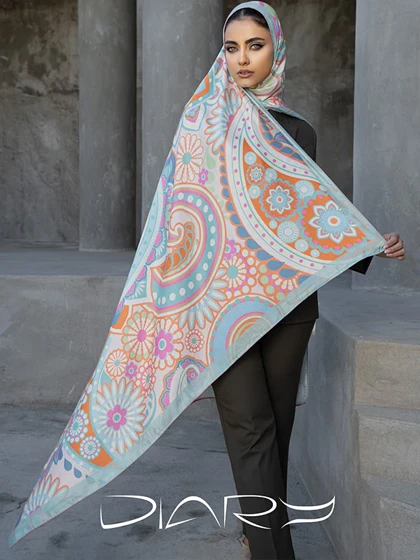 روسری‌نخ بته‌جقه‌ایرانی