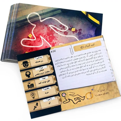 بازی فکری کارآگاهان فراطبیعی Paranormal Detectives مناسب 2 تا 6 نفر