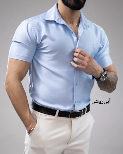 پیراهن مازراتی کجراه کوتاه-کد5377