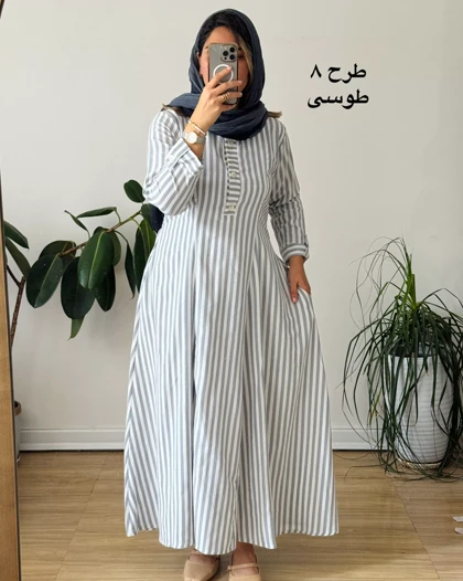 پیراهن مانتویی سوگند