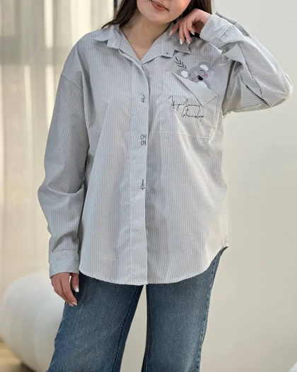 شومیز راه راه کوالا