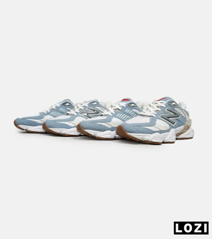 کفش کتانی مردانه آبی سفید NEW BALANCE 9060