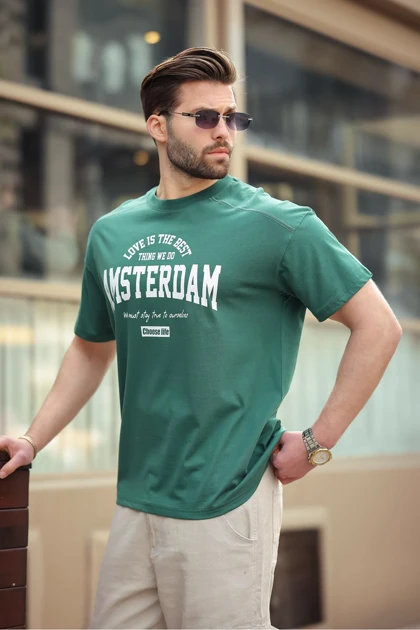 تیشرت مردانه اورجینال مدمکست madmext