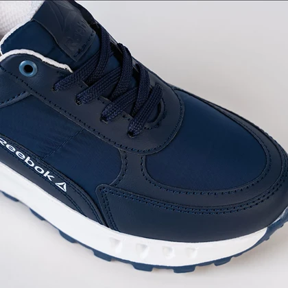 کفش و کتانی اسپرت زنانه و دخترانه مدل ریباک REEBOK رنگ سرمه ای