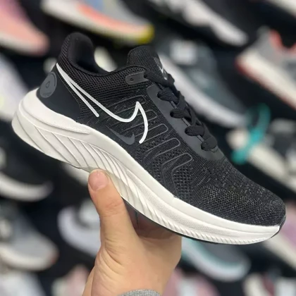 کفش راحتی زنانه نایکی مدل پلاس مشکی