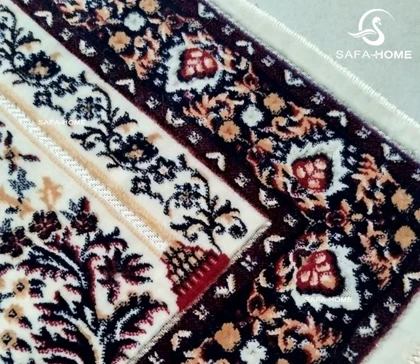 سجاده مدل قالیچه ای طرح گلدانی