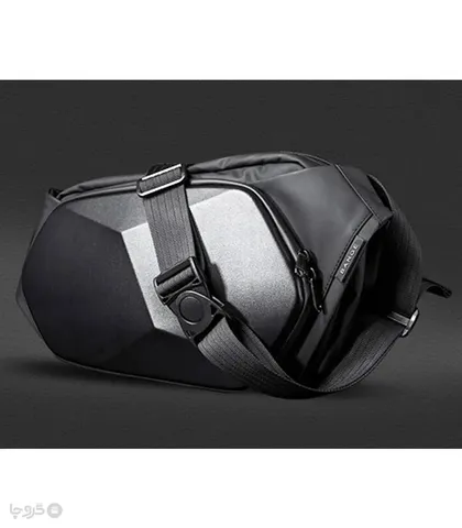 کیف کمری و کراس بادی مردانه ضد آب Bange بنج کد 7229 طرح هندسی سه بعدی